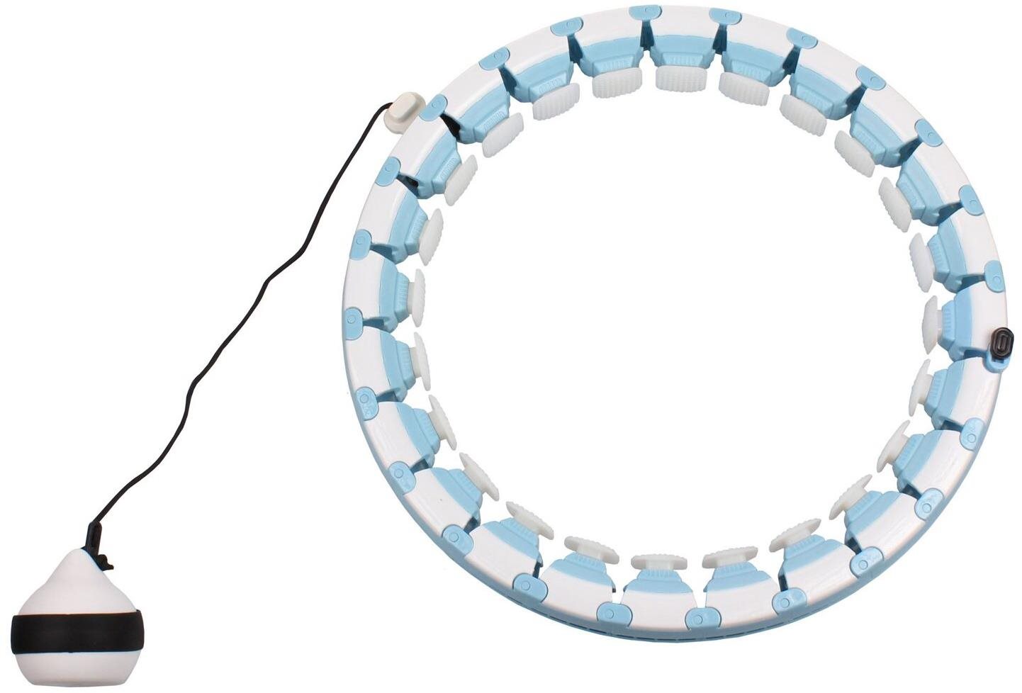 Merco Hula Hoop Smart modrá Gymnastická obruč