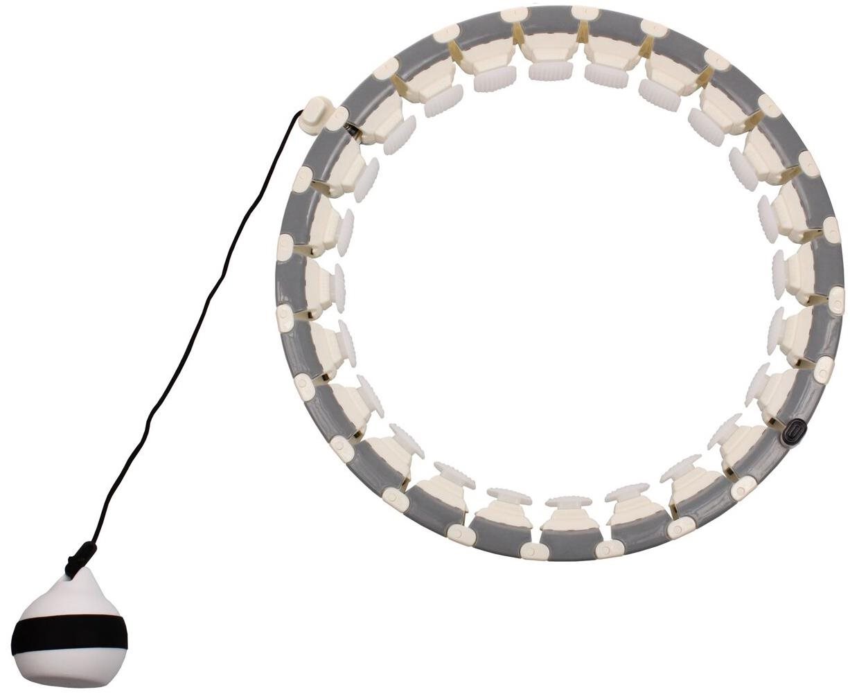 Merco Hula Hoop Smart sivá Gymnastická obruč