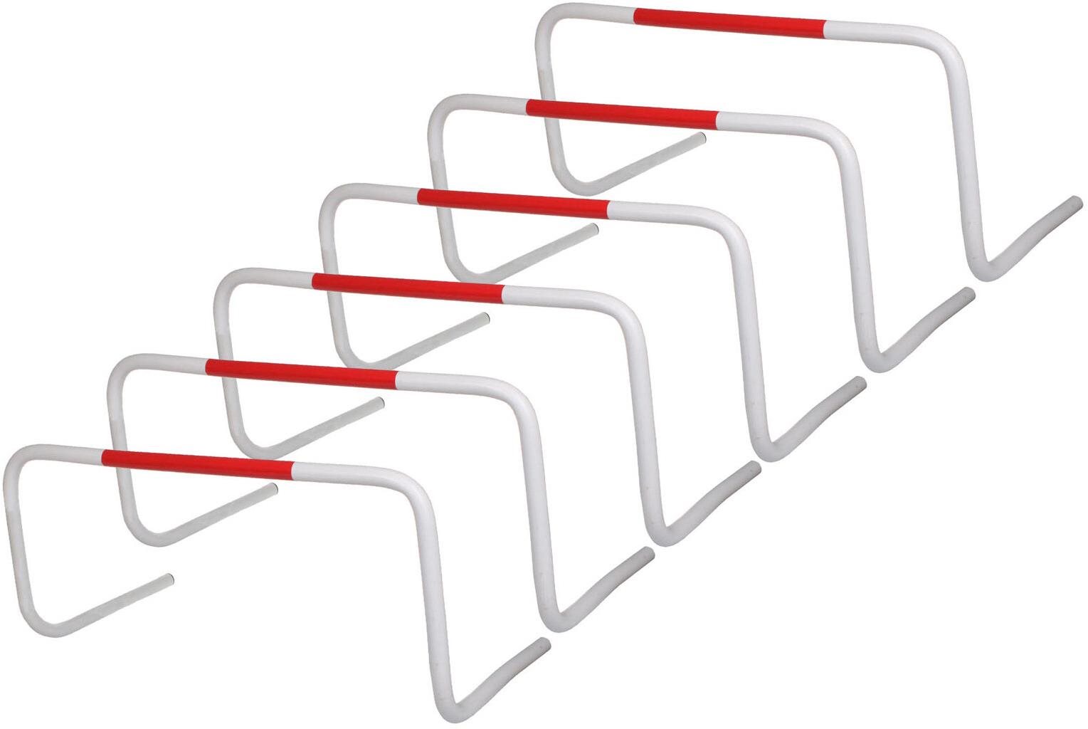 Merco 6× prekážka Quick Return vrátane tašky 30 cm Tréningová pomôcka