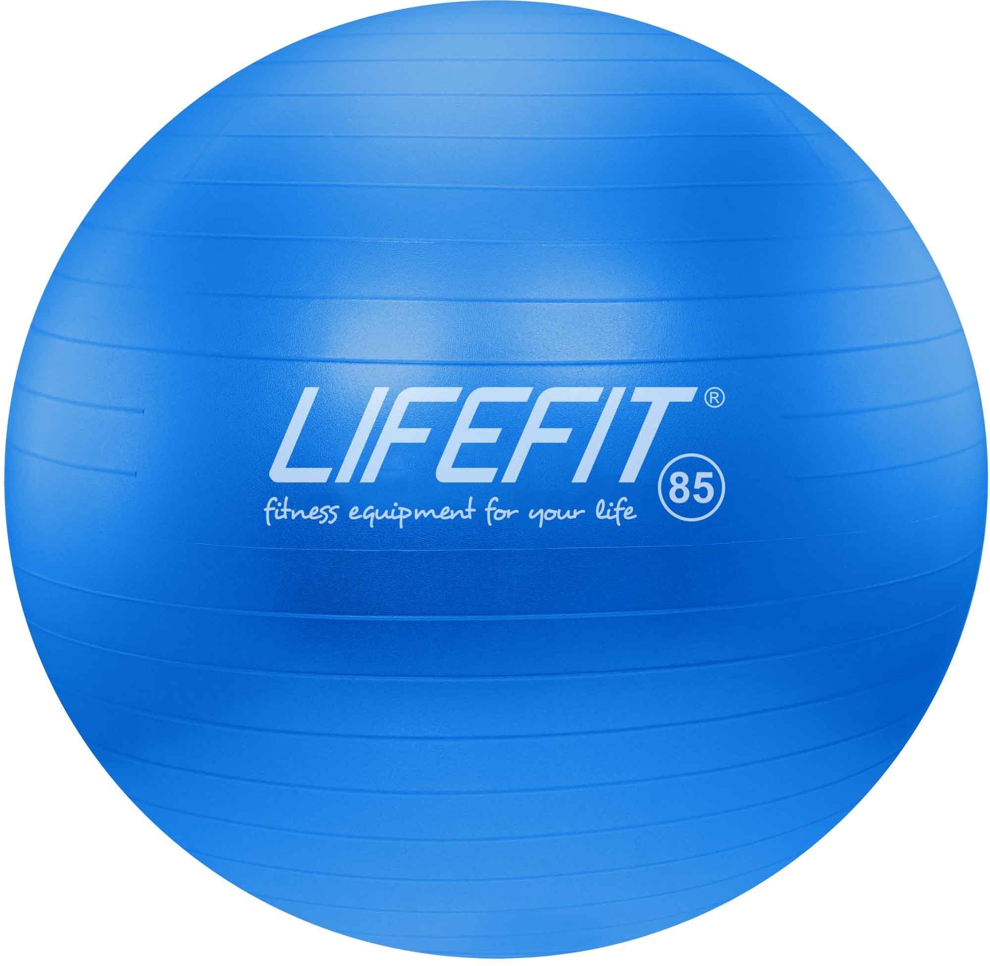 LIFEFIT anti-burst 85 cm, modrá Fitlopta