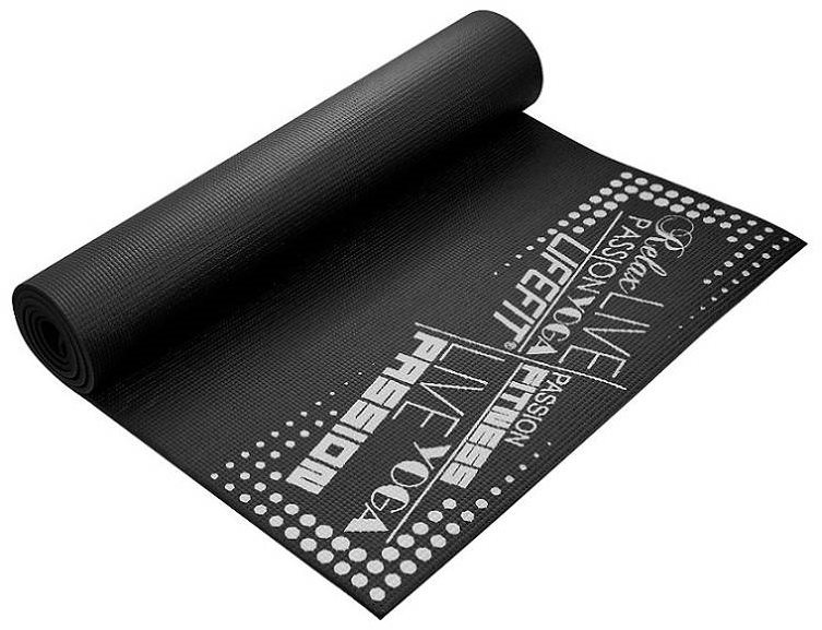Lifefit Slimfit Plus gymnastická černá Podložka na cvičení