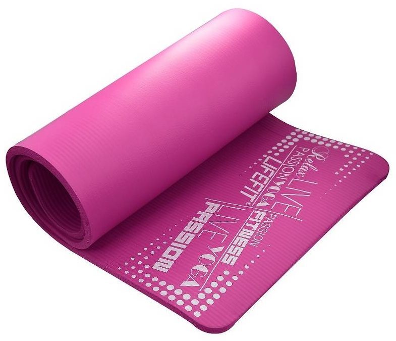 Lifefit Yoga Mat Exkluziv plus bordó Podložka na cvičení