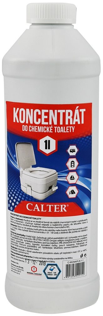 Calter do chemickej toalety – 1 L WC čistič