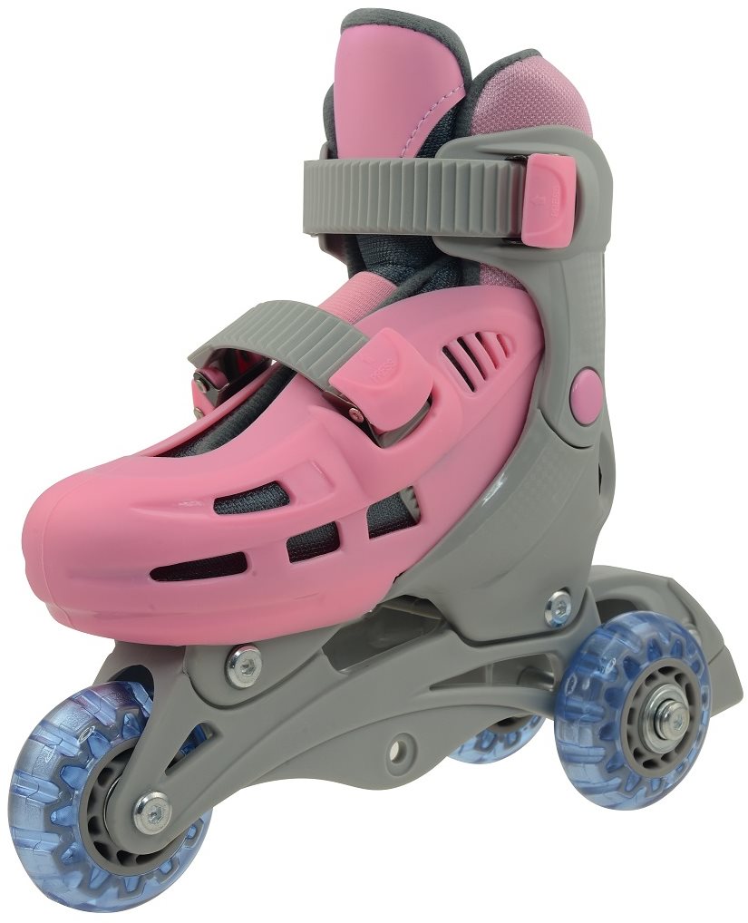 Rulyt Triskate Basic, ružové veľkosť 27 – 30 EU/170 – 190 mm...