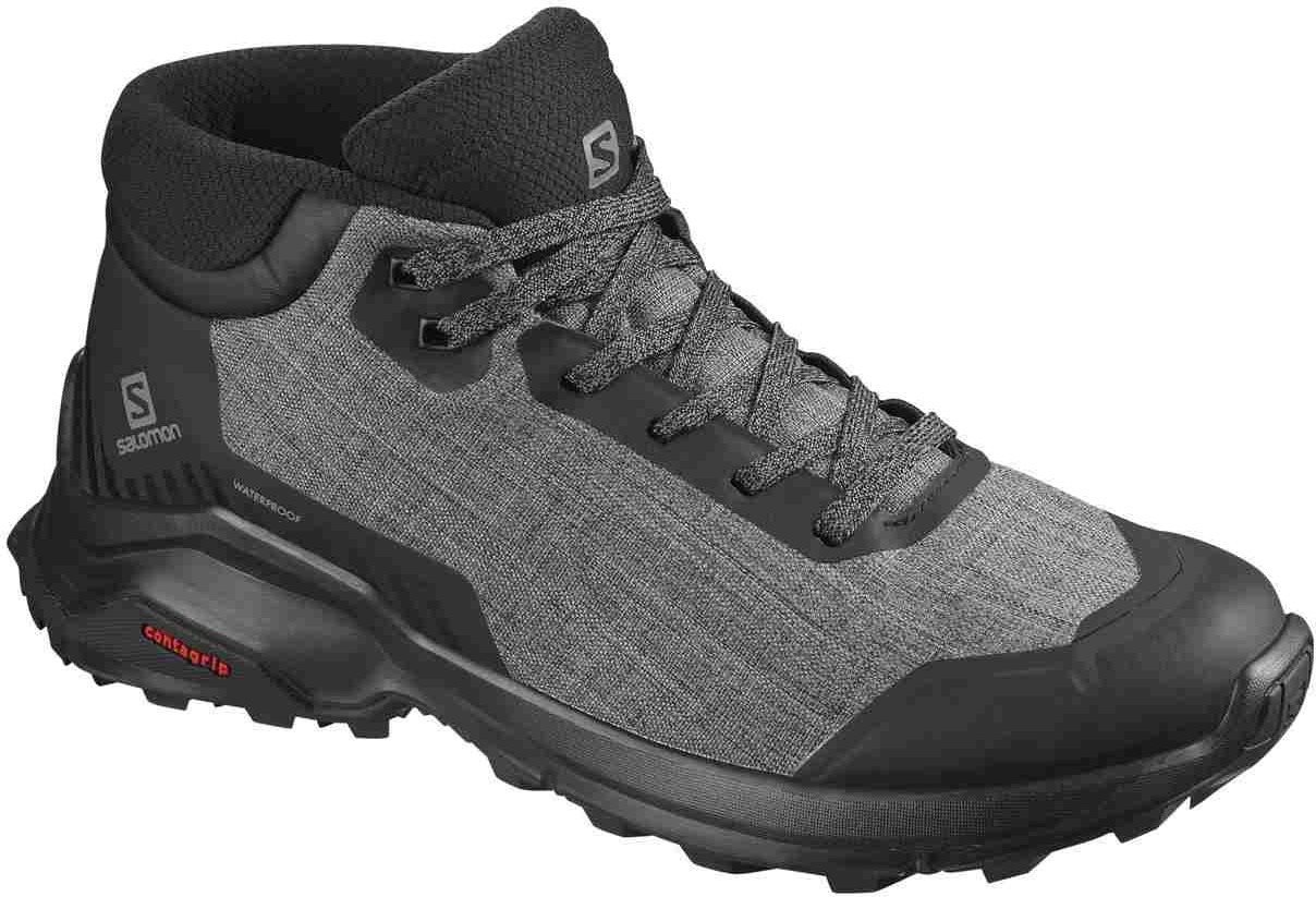 Salomon X REVEAL CHUKKA CSWP Black / G čierna / sivá EU 8,5 / 275...