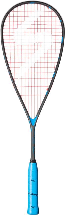Salming Cannone Feather Racket Black/Cyan Squashová raketa