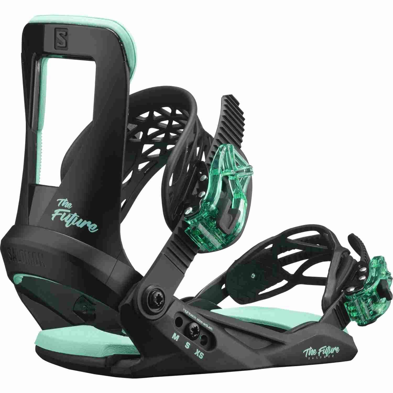 Salomon The Future Junior Black/White XS/S Viazanie na snowboard