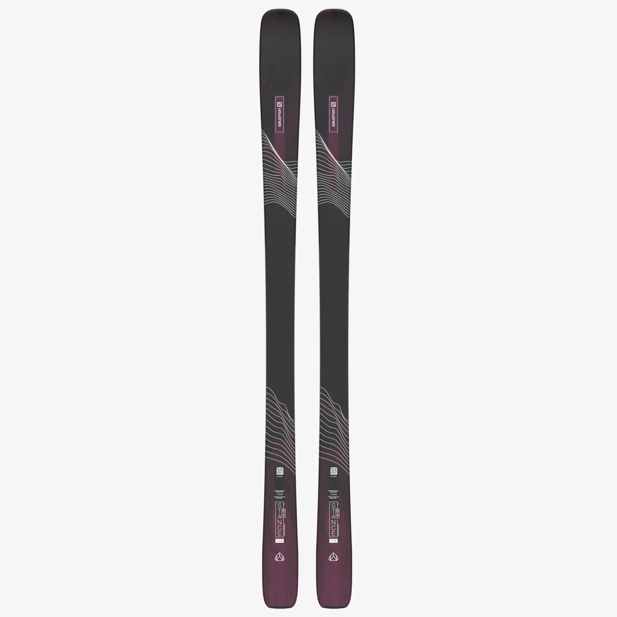 Salomon Stance W 84 Black/Bordeau 175 Zjazdové lyže