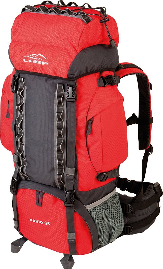 Loap Saulo 65 tomato/gray Turistický batoh
