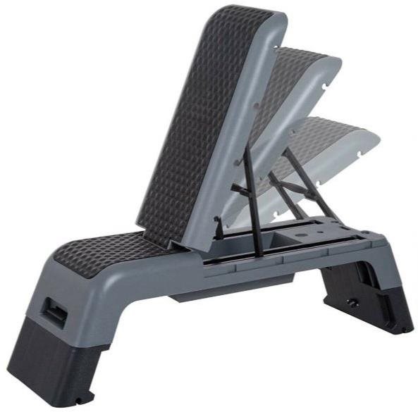 Sedco Debnička profi step, 110 × 34 × 20 / 35 cm, sivá Aerobic step