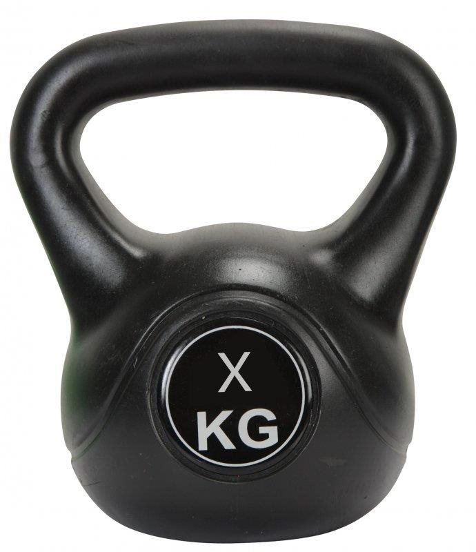 Činka kettlebell Exercise Black 16 kg Kettlebell