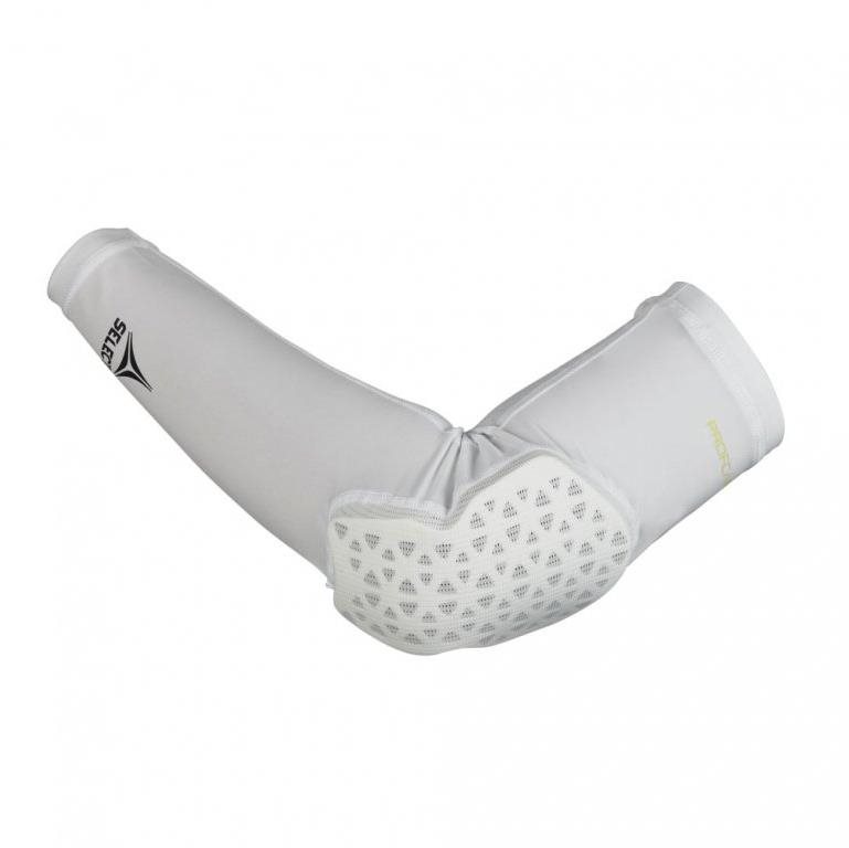 Select Compression elbow support long 6652 fehér, méret XL Könyökvédő