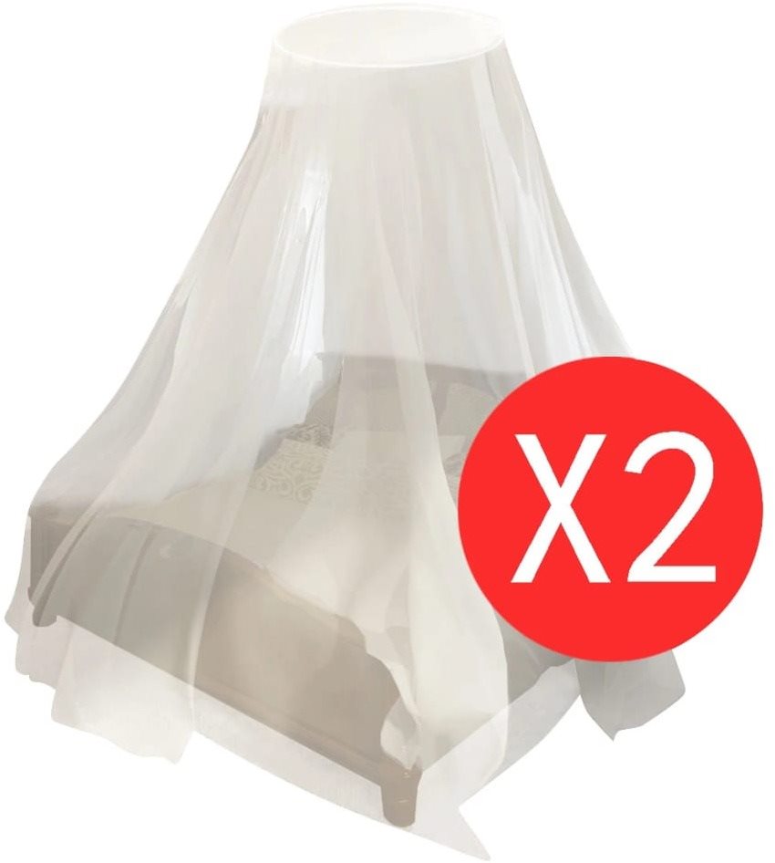 Moskytiéra 2 pcs kruhová 56x325x230 cm Moskytiéra