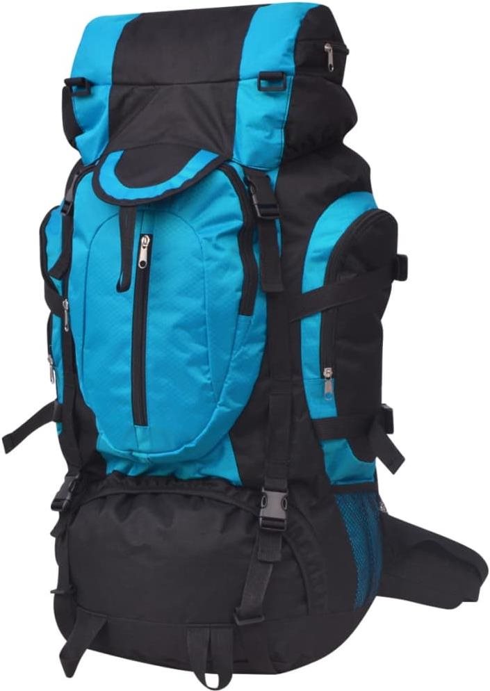SHUMEE Outdoorový batoh/krošňa XXL 75 l čierno-modrý Turistický batoh