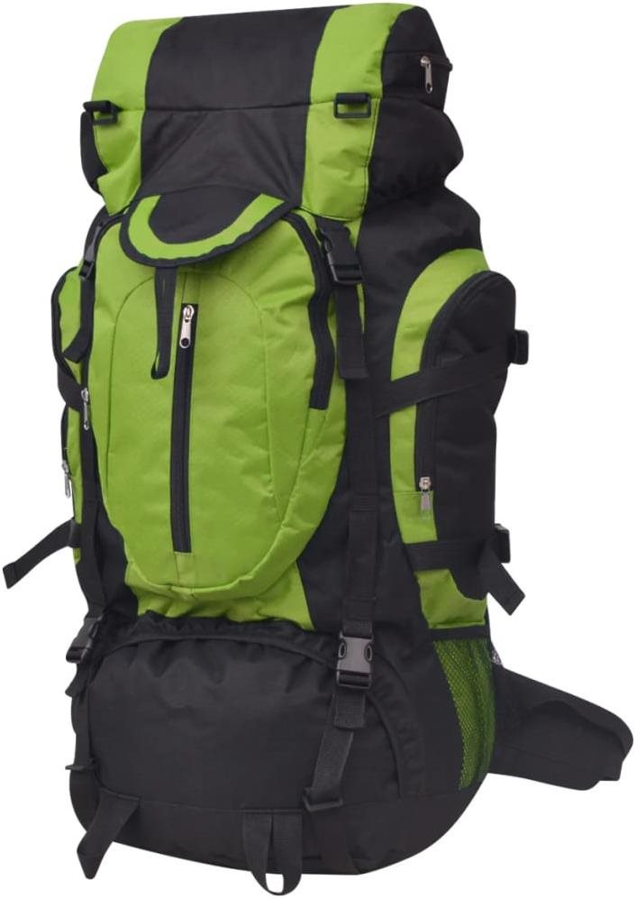 SHUMEE Outdoorový batoh XXL 75 l čierny a zelený Turistický batoh