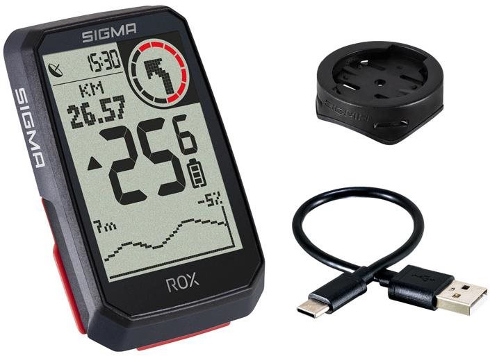 Sigma ROX 4.0 čierna Cyklocomputer