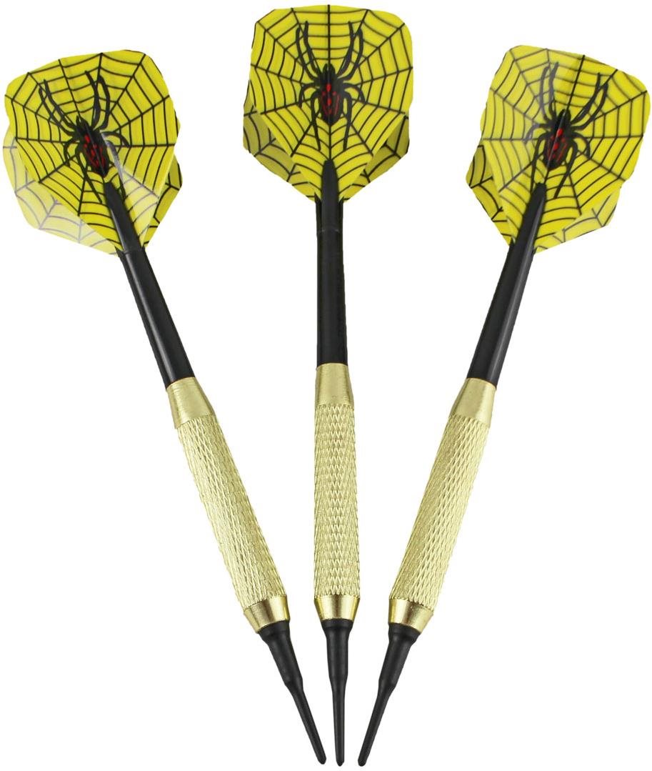 MASTER Plated Brass 3 ks, softip 16 g Šípky