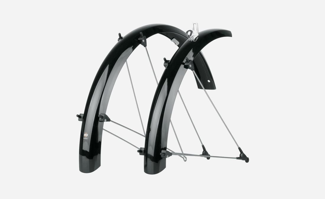 SKS BLUEMELS SHINY 53 MM, 20" fekete Bicikli sárvédő