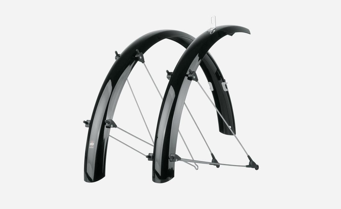 SKS BLUEMELS SHINY 53 MM, 24" fekete Bicikli sárvédő