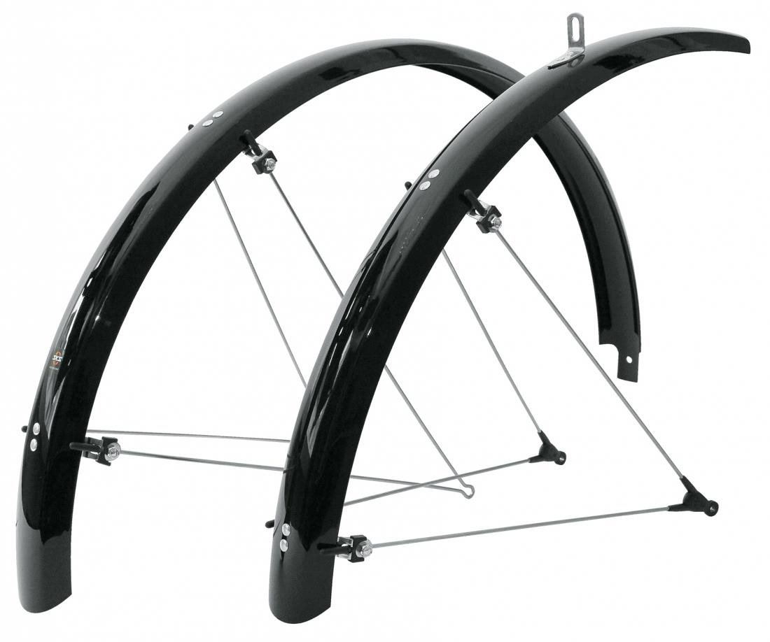 SKS BLUEMELS SHINY 53 MM, 28" ezüst Bicikli sárvédő