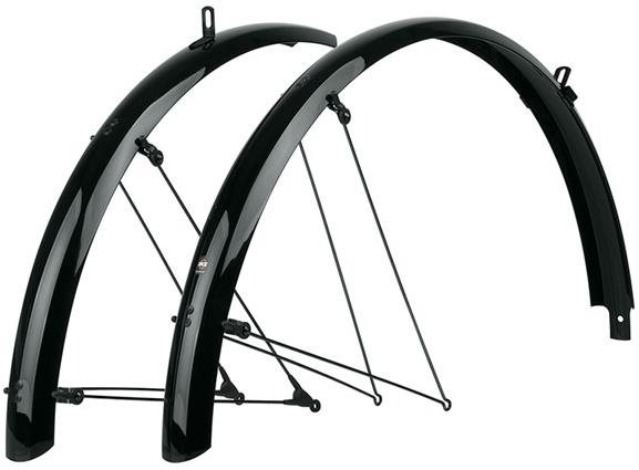 SKS BLUEMELS BASIC 20", 53 MM fekete Bicikli sárvédő