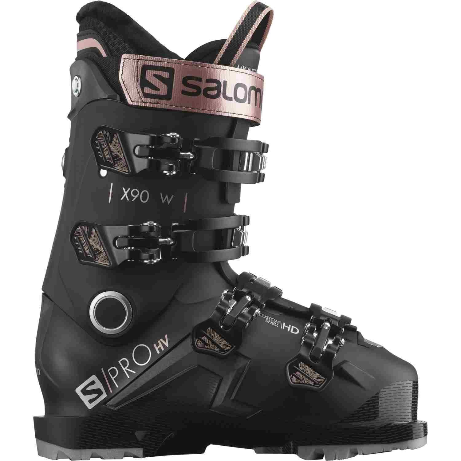 Salomon S/Pro HV X90 W GW Bk/Rose/Bel 25/25.5 EU/250-259 mm Síbakancs