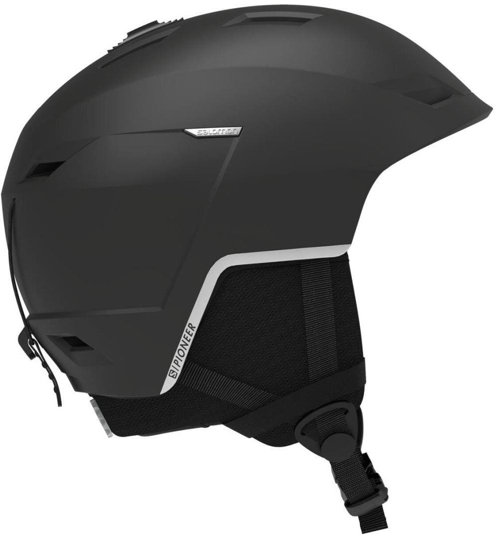 Salomon Pioneer Lt Black Silver  56 – 59 cm Lyžiarska prilba