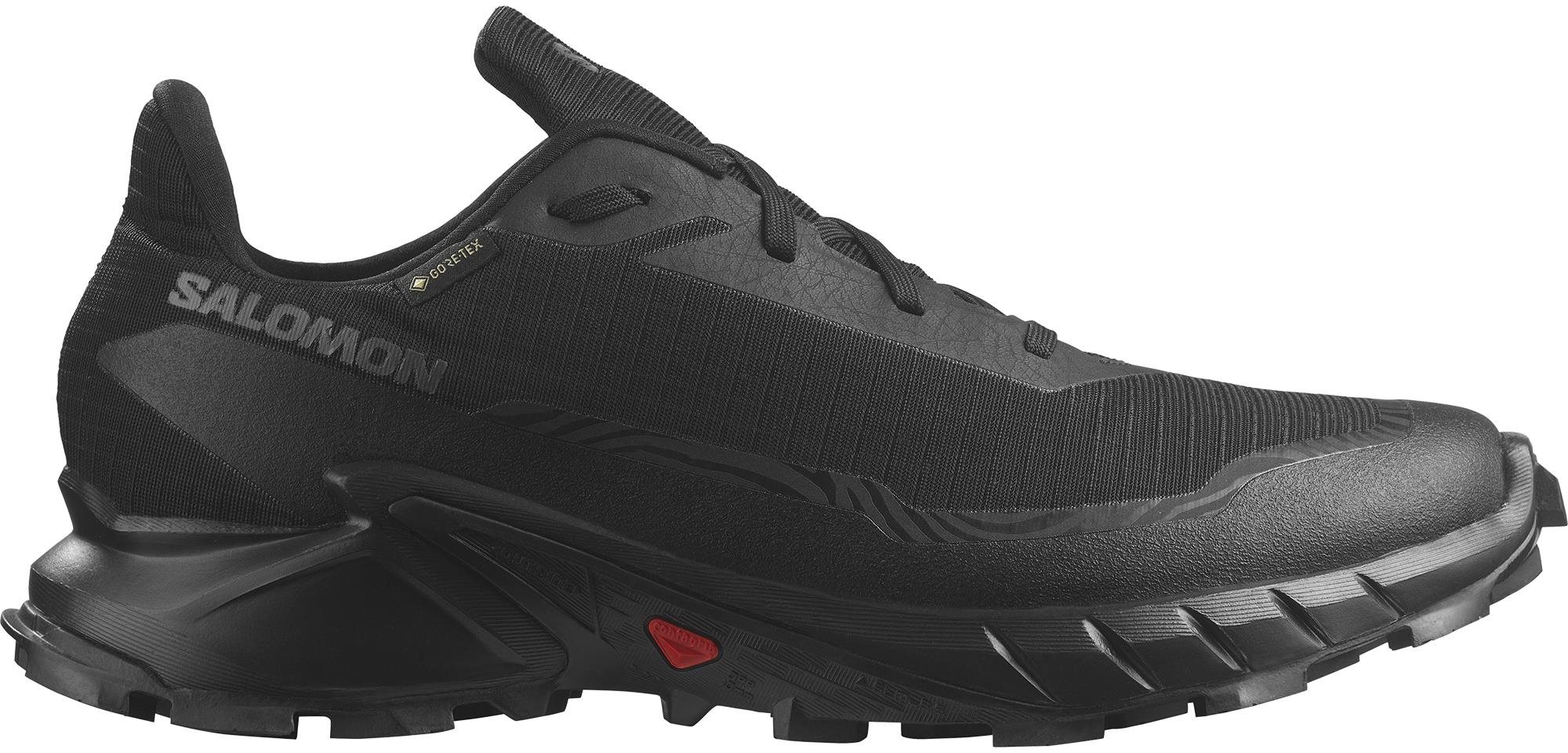 Salomon Alphacross 5 GTX, Black/Black/Ebony Bežecké topánky