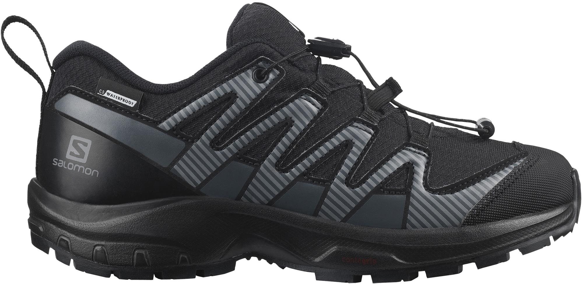 Salomon XA Pro V8 CSWP J Black/Black/Ebony EU 37 / 225 mm Bežecké...