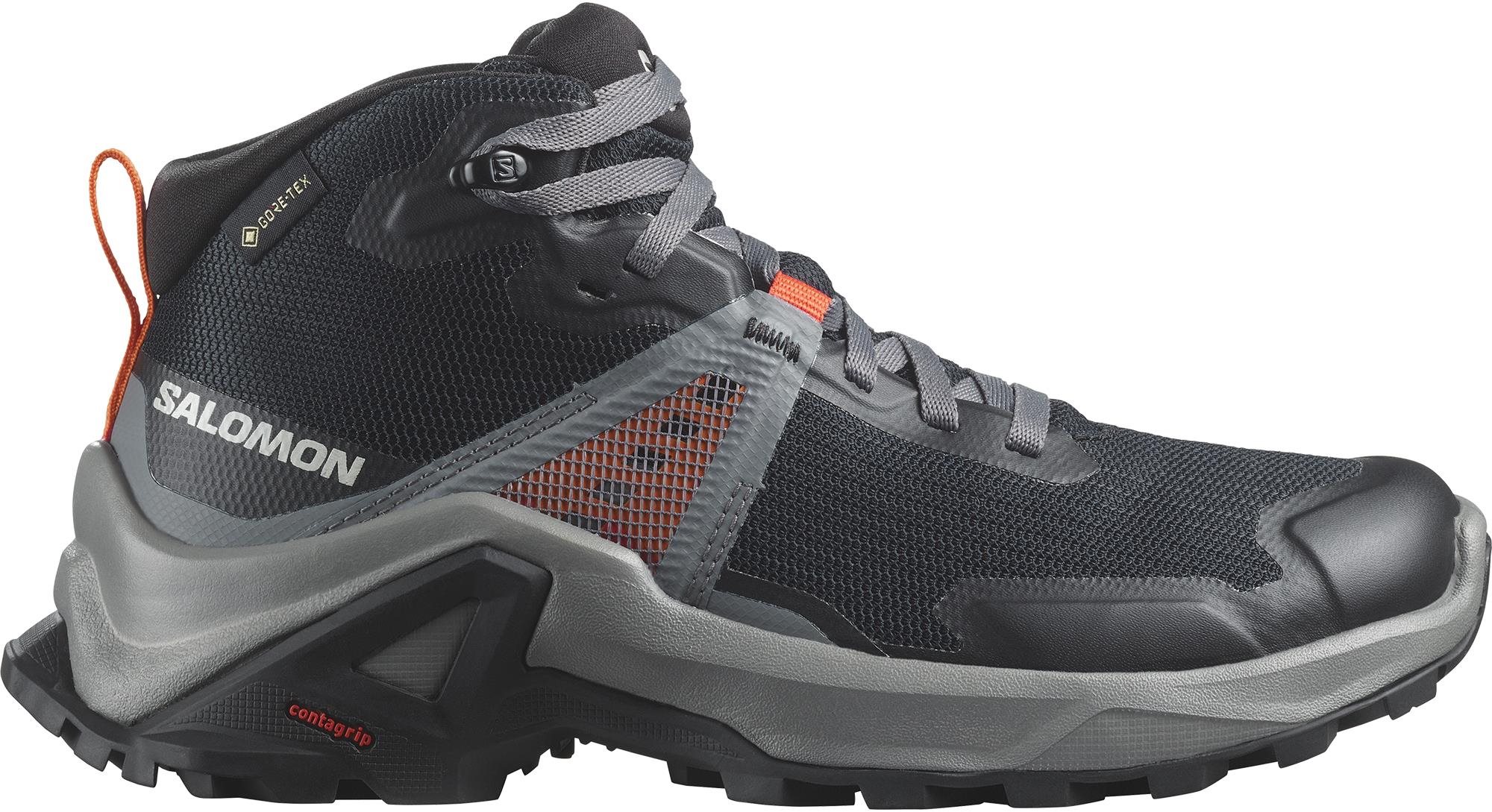 Salomon X Raise Mid GTX J Black/Quiet Shade/Dragon Fire EU 34 / 210...