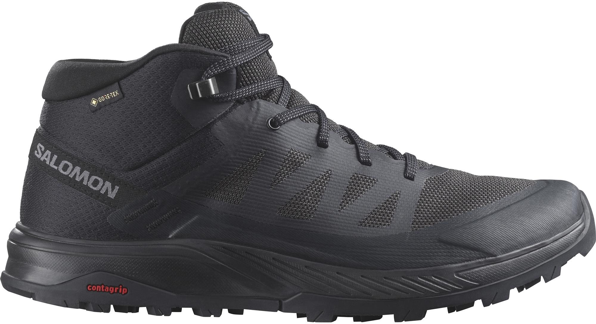 Salomon OUTrise Mid GTX Black/Black/Phantom EU 45 1/3 / 285 mm...