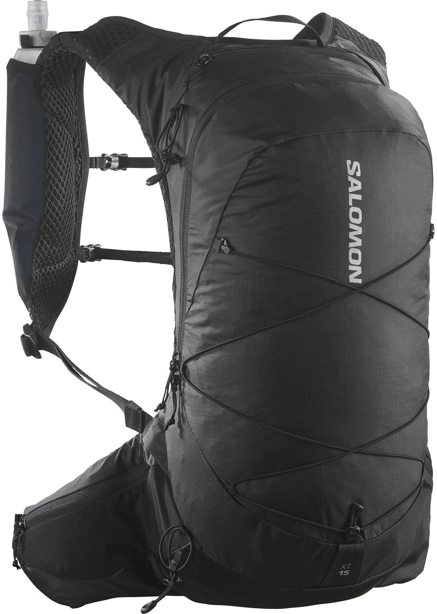 Salomon XT 15 Sada s hydratačným vakom Unisex Black Športový batoh
