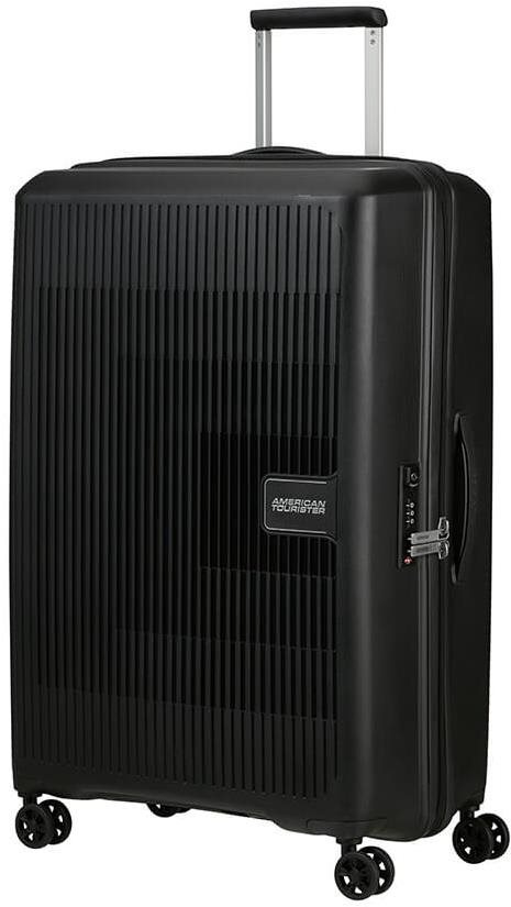 American Tourister Aerostep Spinner 77 EXP Black Cestovný kufor