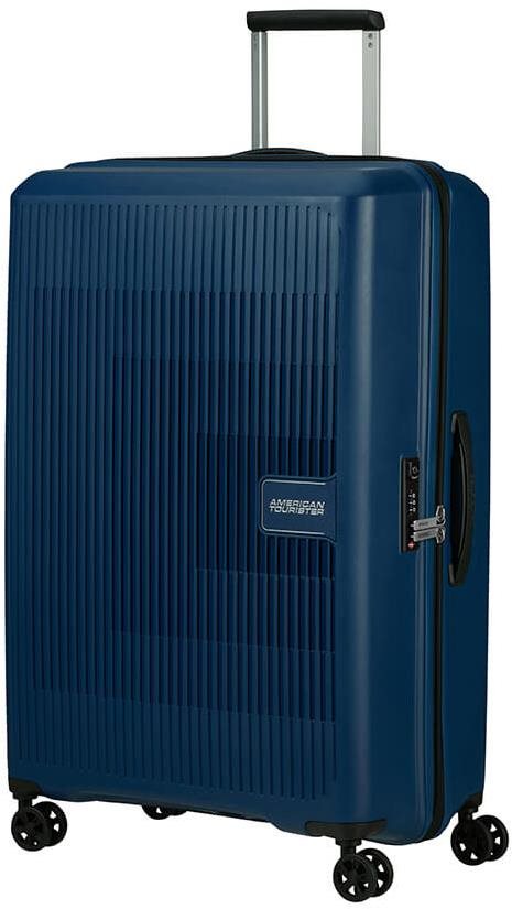 American Tourister Aerostep Spinner 77 EXP Navy Blue Cestovný kufor