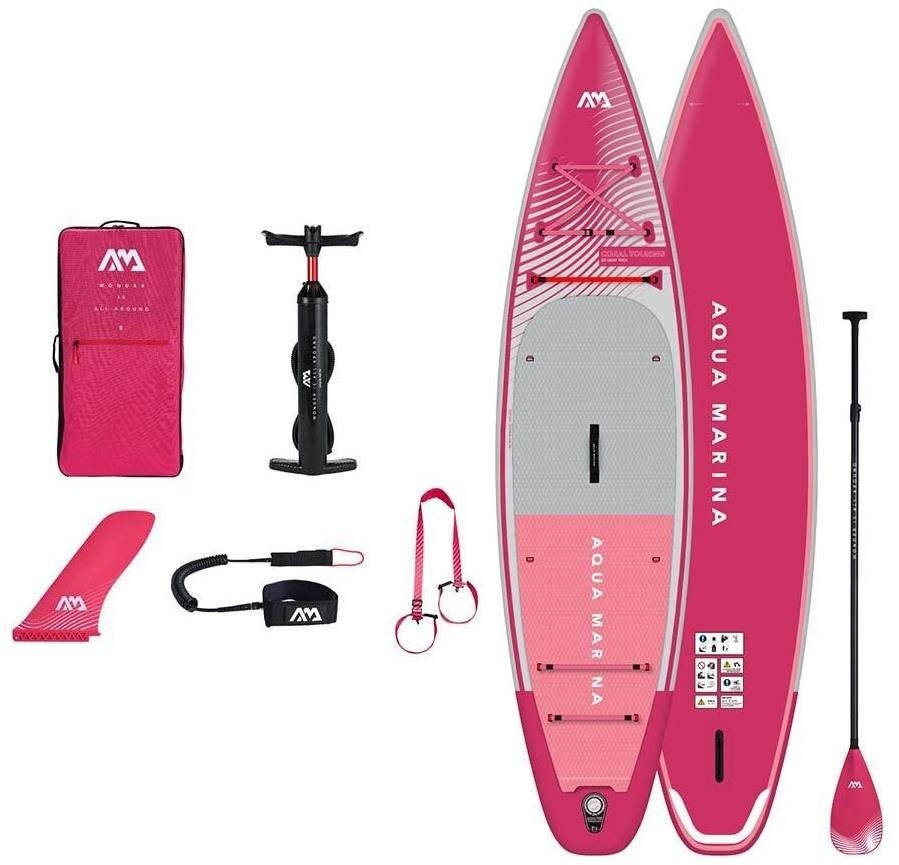 AQUA MARINA Coral Touring 11'6'' × 31'' × 6'' Raspberry Sup