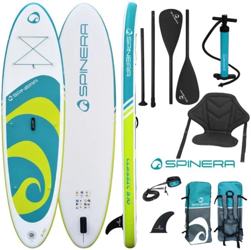 SPINERA Classic 9'10'' × 30'' × 6'' Pack 3 Paddleboard