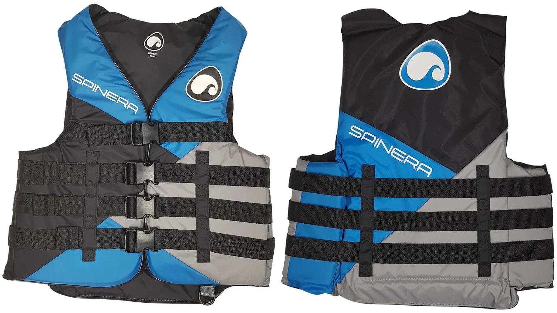 Spinera Deluxe Nylon 50N, modrá veľ. L Plávacia vesta