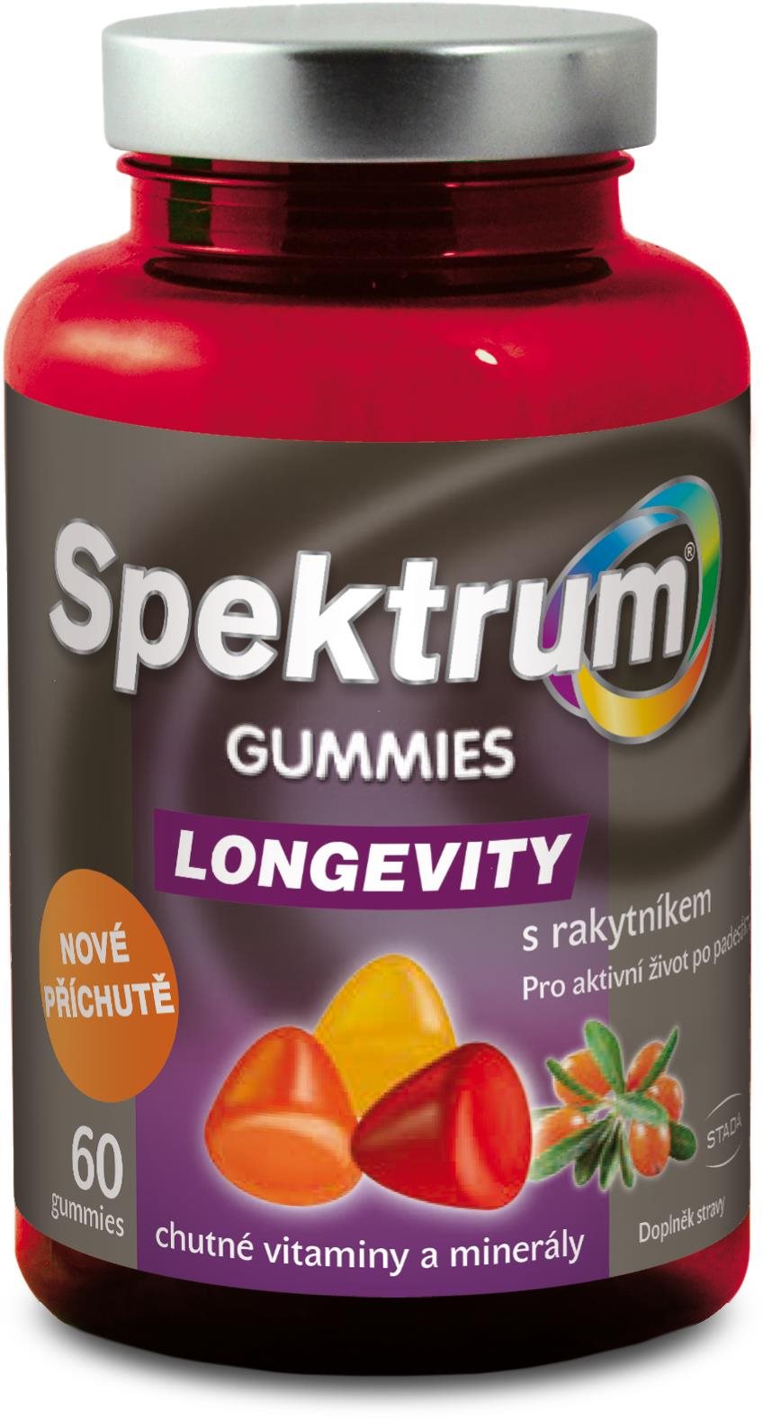 Spektrum gummies Longevity, 60 gummies Multivitamín