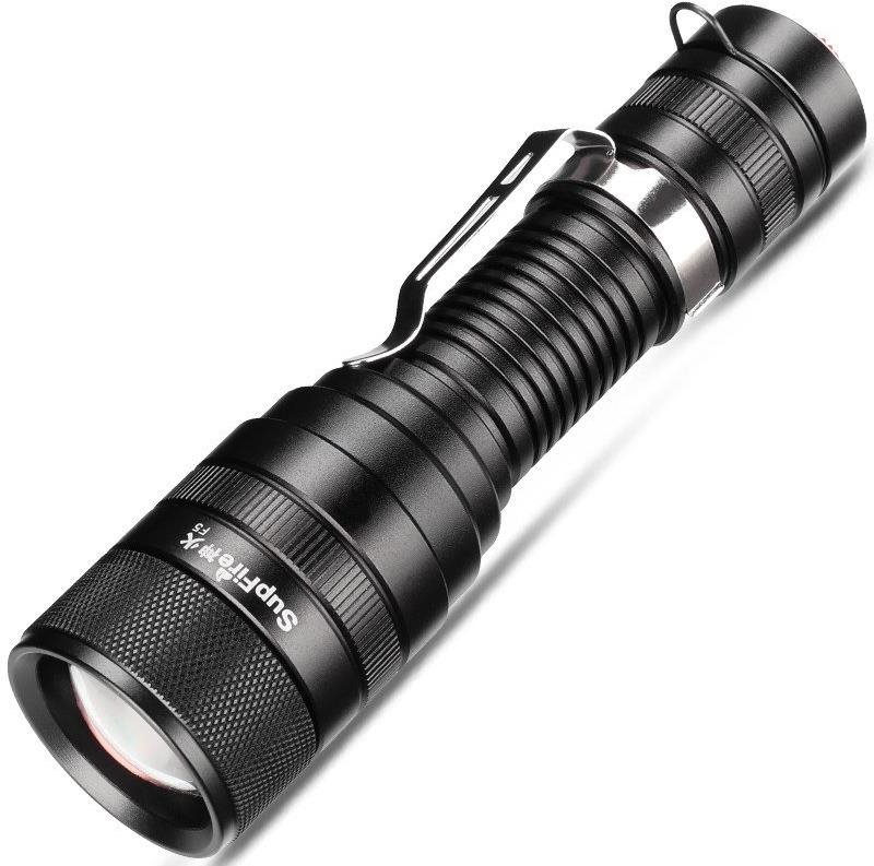 Supfire F5 LED nabíjecí svítilna Luminus SST-40  Baterka