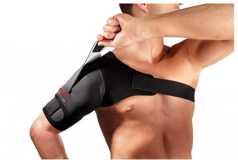 McDavid Lightweight Shoulder Support 463, čierna M Bandáž