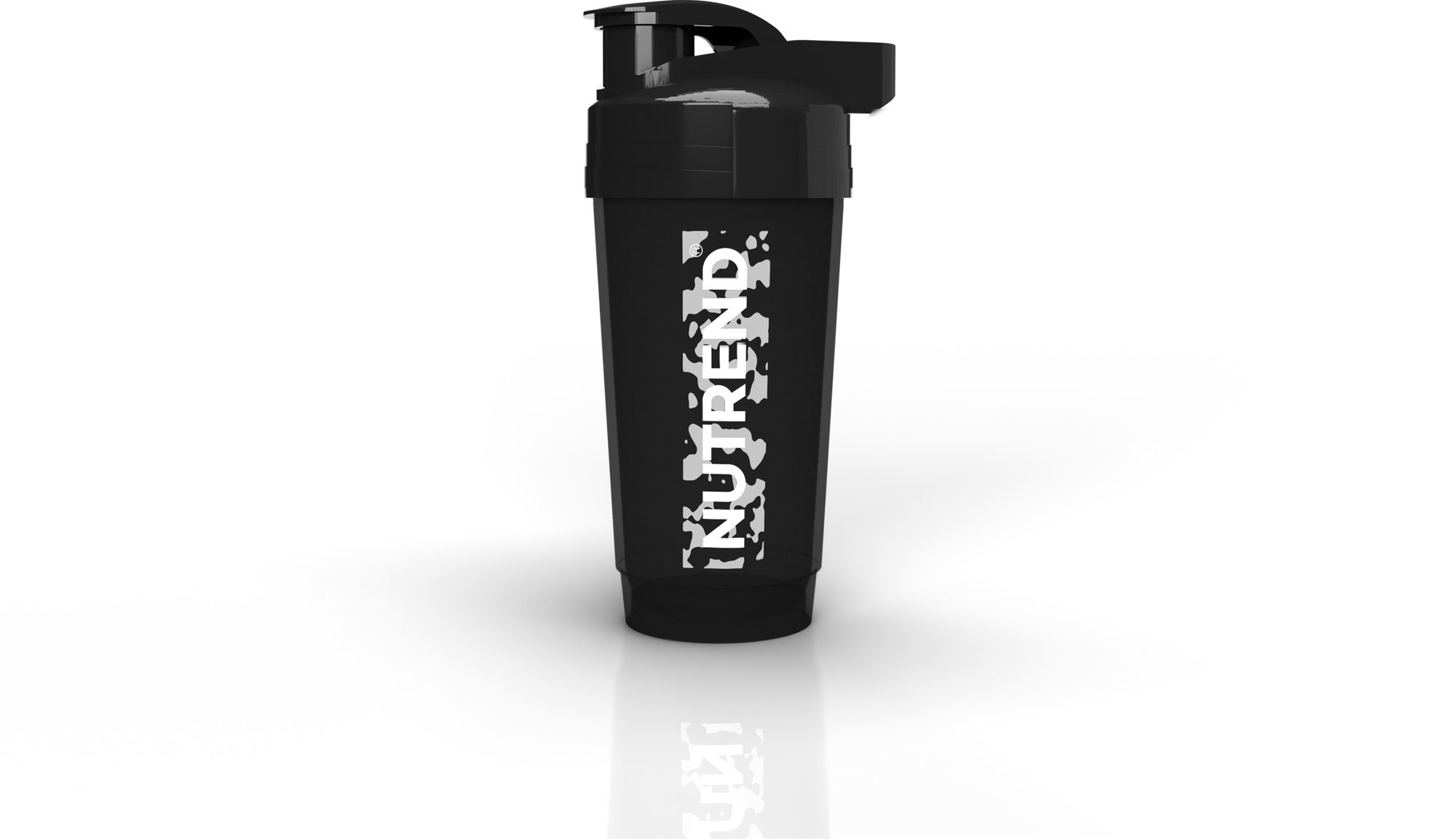 Nutrend šejker 700 ml čierny s maskáčovým logom Shaker