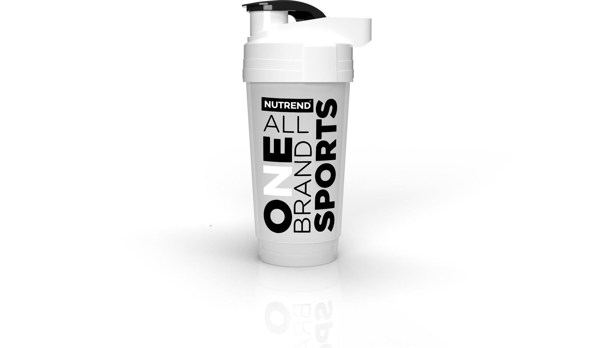 Nutrend šejker 700 ml priehľadný Shaker