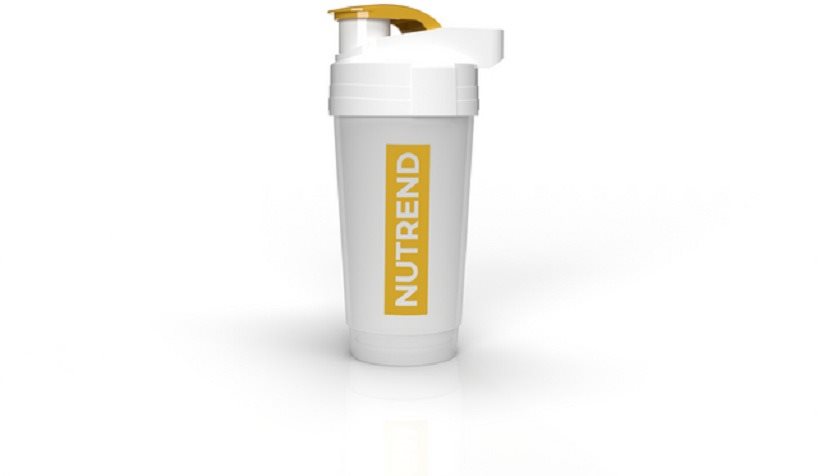 Nutrend šejker 700 ml priehľadný/žltý Shaker