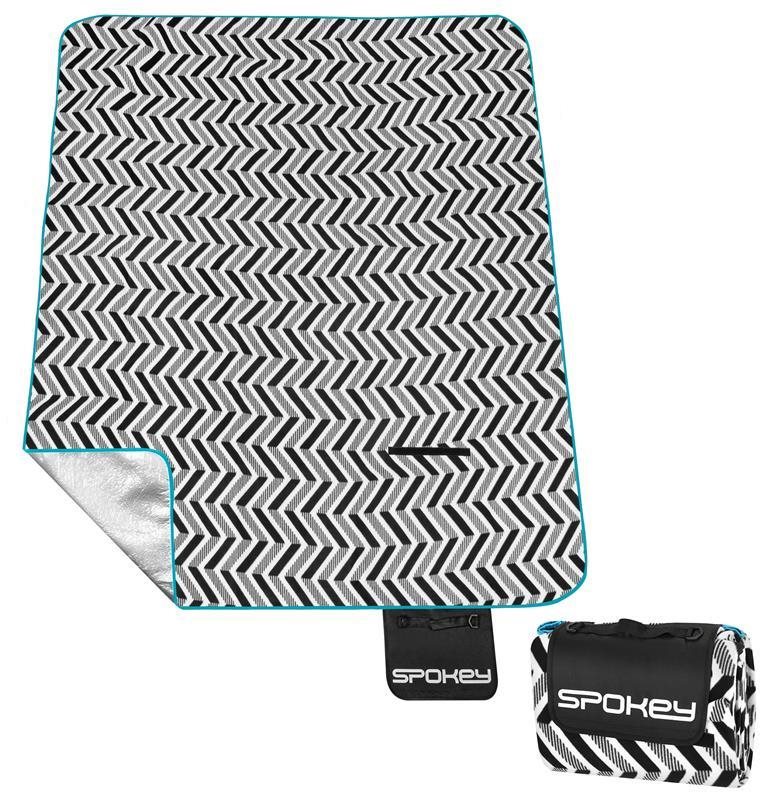 Spokey Picnic zigzag 180 x 200 cm Piknik takaró