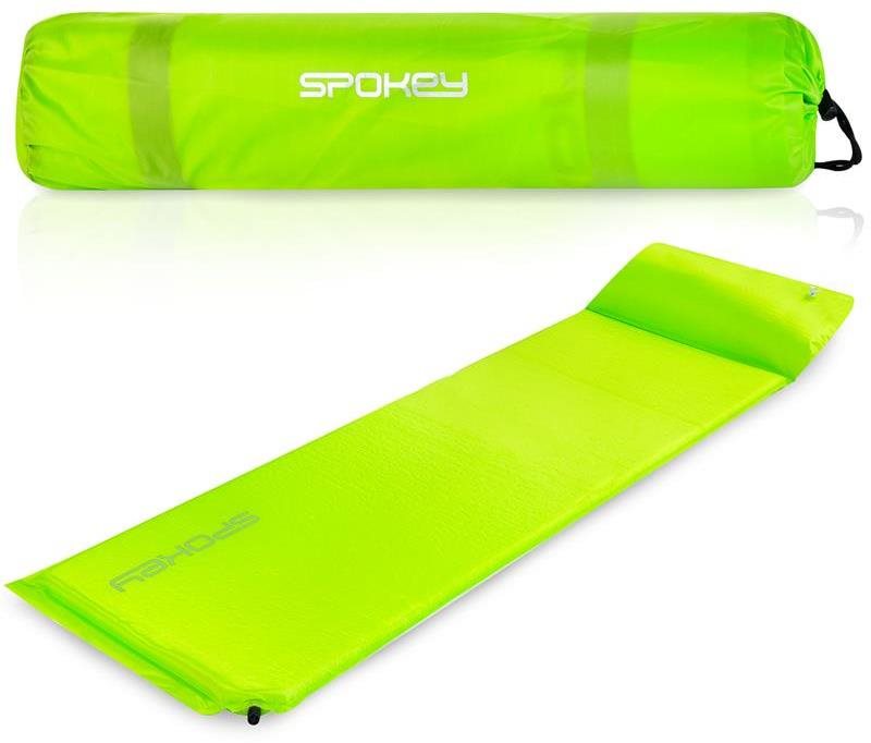Spokey Savory Pillow s vankúšom 2,5 cm zelená Karimatka