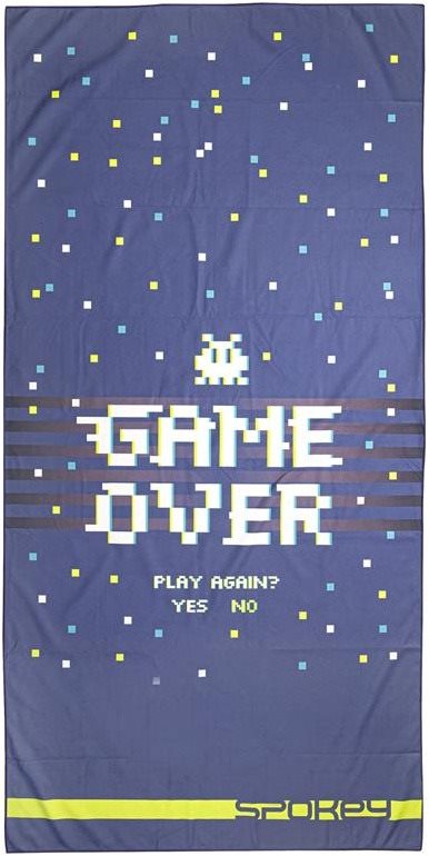 Spokey Game Over 80 x 160 cm Törölköző