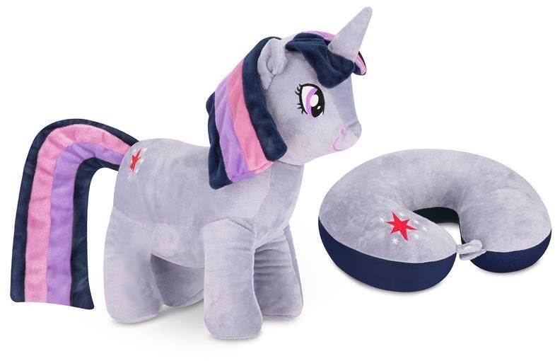 Spokey Sparkle 2 az 1-ben utazópárna és plüssjáték egyben,...