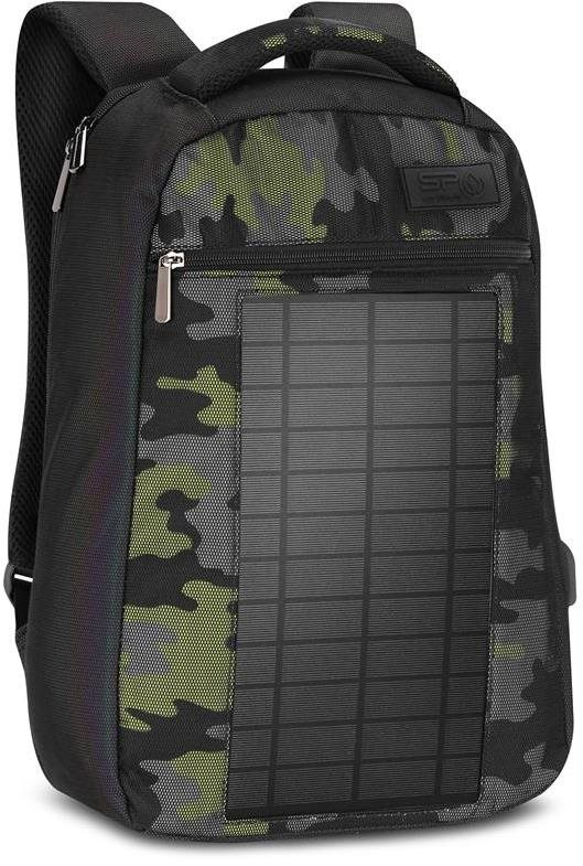 Spokey City Solar 30 l, čierny Mestský batoh