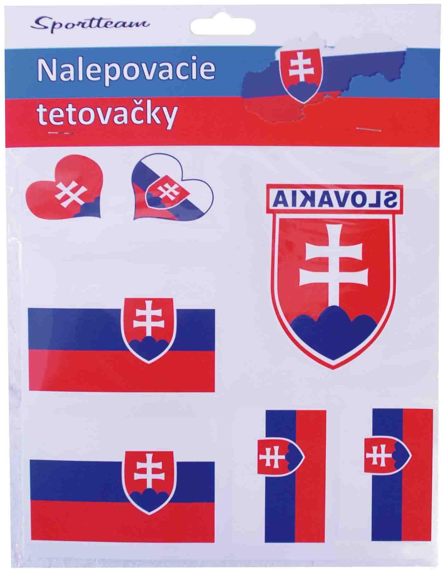 SPORTTEAM ® Tetovacie obtlačky SR 1 Dočasné tetovanie