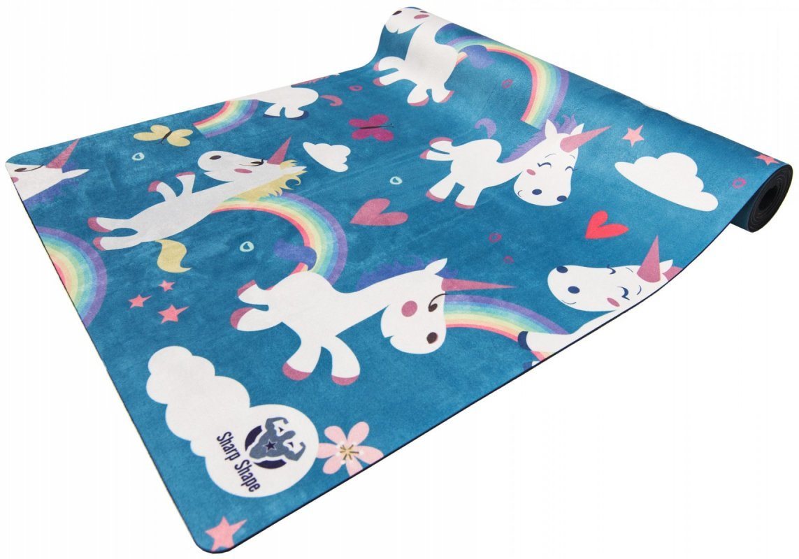 Sharp Shape ECO Yoga mat Unicorn Jogamatka